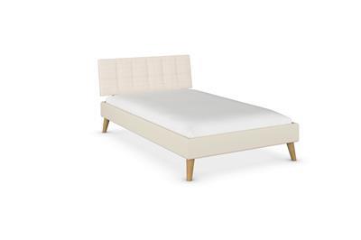 Skandi Bed 120/200 met gestoffeerd hoofdbord