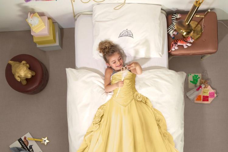 Princess Yellow dekbedovertrek in gebruik