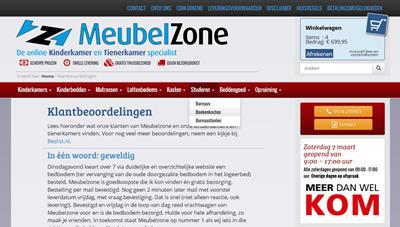 Website Meubelzone compleet vernieuwd