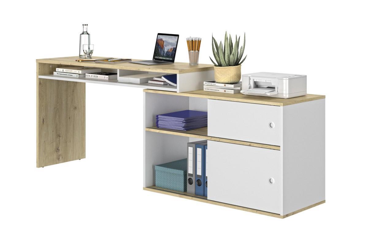Modula Bureau vooraanzicht recht met decoratie