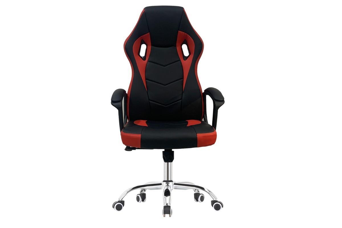 Game Bureaustoel Rood - Zwart