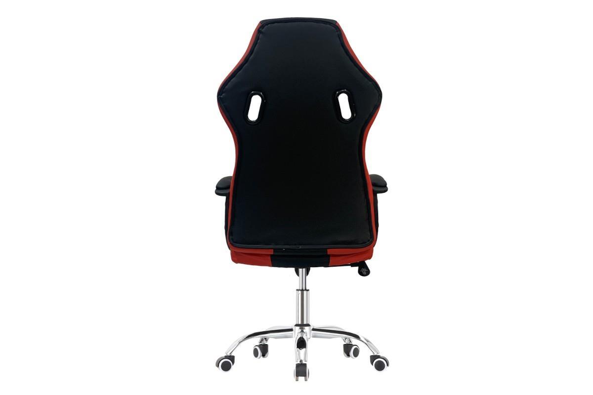 Game Bureaustoel Rood - Zwart