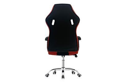 Game Bureaustoel Rood - Zwart