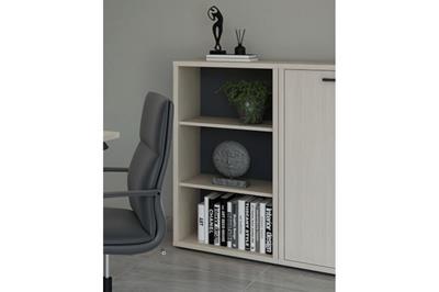 Flexo Boekenkast Laag open Bolivarhout